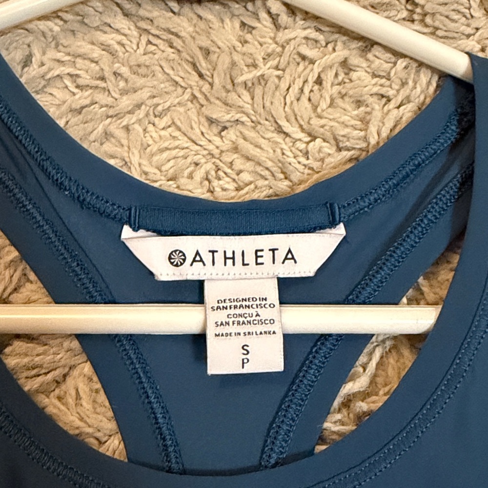 Athleta Deep Blue Racerback Performance Tank - image 5